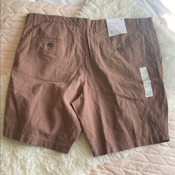 Men's Brown Casual Shorts - Picture 5 of 5